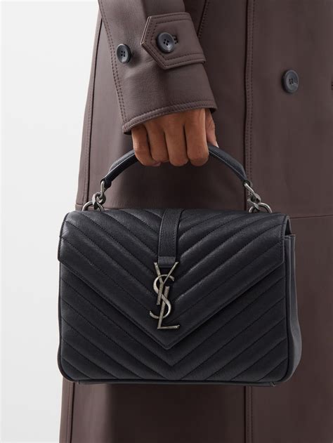 ysl quilted leather crossbody bag.